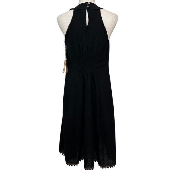 Cotton Natural Cosmopolitan Black Line Dress Small/Medium Coverup NWT READ - Picture 12 of 12